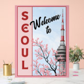 Seoul Namsan-toren Acryl Bord (Huwelijk)