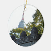 Seoul Namsan Tower door de Beacons Keramisch Ornament (Links)