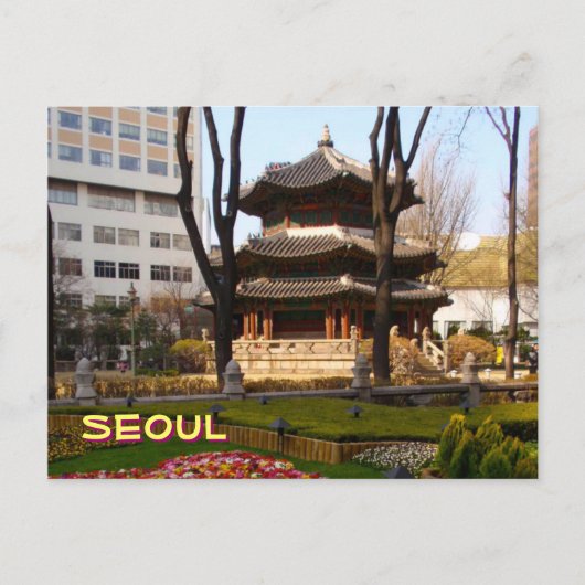 Seoul Pagoda Briefkaart (Voorkant)