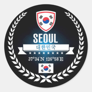 Seoul Ronde Sticker