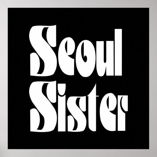 Seoul Sister Poster (Voorkant)