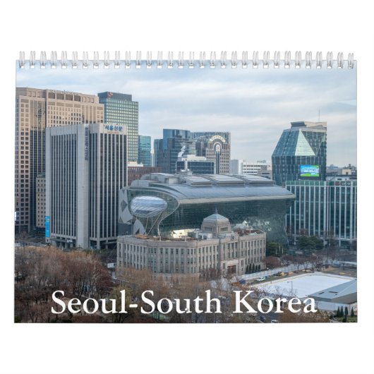 Seoul-South Korea Calendar Kalender (Hoes)