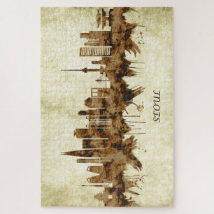 Seoul South Korea Cityscape Legpuzzel