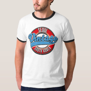 Seoul South Korea  logo Magnet T-shirt