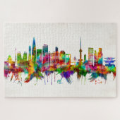 Seoul South Korea Skyline Legpuzzel (Horizontaal)
