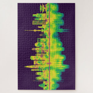 Seoul South Korea Skyline Legpuzzel