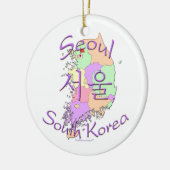 Seoul Zuid-Korea Keramisch Ornament (Links)
