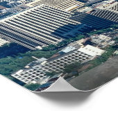 Seoul, Zuid-Korea Poster (Hoek)