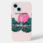 Seoul Zuid-Korea Reiskunst Case-Mate iPhone Case (Achterkant)