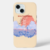 Seoul Zuid-Korea Reiskunst, Pastel Case-Mate iPhone Case (Achterkant)