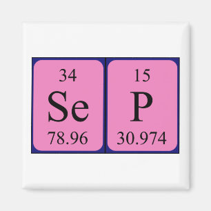 Sep periodieke tabelnaam magneet
