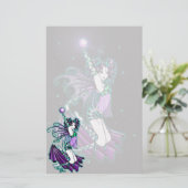 "Sepheria" Cute Celestal Dancing Fairy Stationery Briefpapier (Staand voorkant)