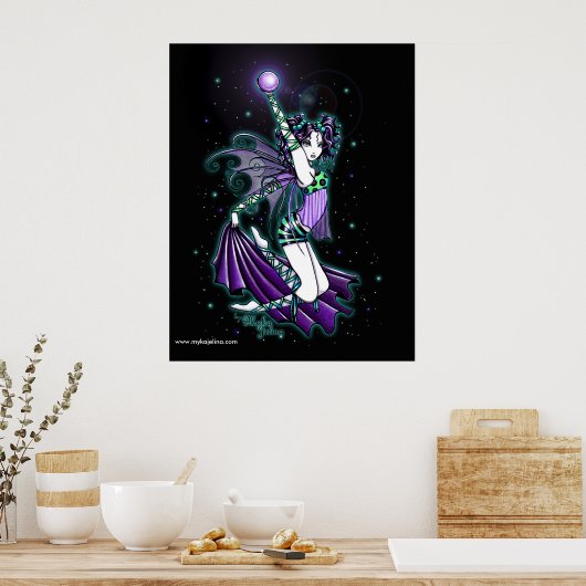 Sepheria Dancing Rainbow Fairy Poster (Cuisine)