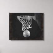 Séphia Basketball Artwork Toile Enveloppée (Recto)