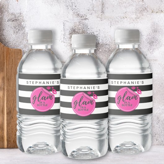 Sephora Theme Water Bottle Labels Waterfles Etiket