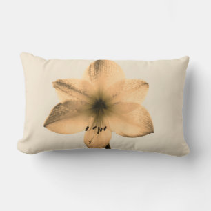 sepia amaryllis kussen