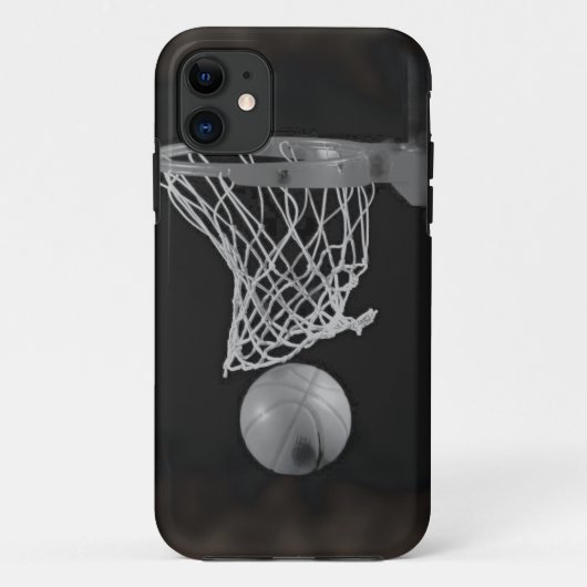 Sepia Basketball Case-Mate iPhone Case (Achterkant)