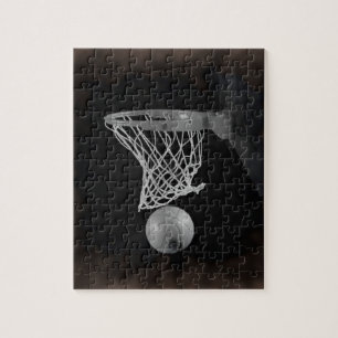 Sepia Basketball Legpuzzel