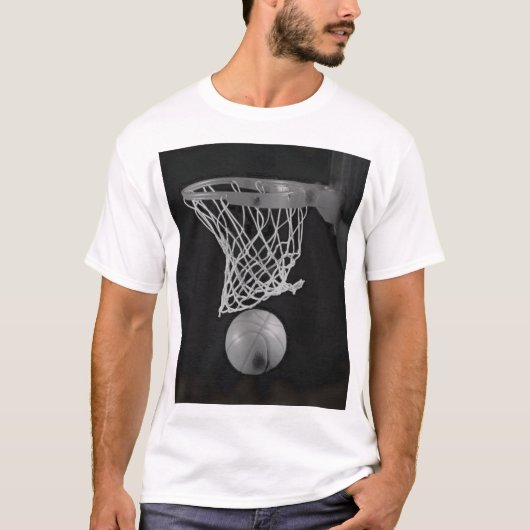 Sepia Basketball T-shirt (Voorkant)