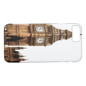 Sepia Big Ben Tower Case-Mate iPhone Case (Achterkant (Horizontaal))