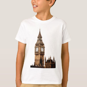 Sepia Big Ben Tower T-shirt