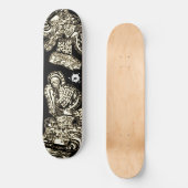 Sepia Black Cool Skateboard (Voorkant)