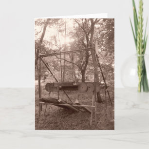 "Sepia Boatlift" Dank u kaart