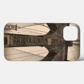 Sepia Brooklyn Bridge New York Case-Mate iPhone Case (Achterkant (horizontaal))