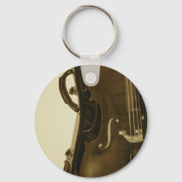 Sepia Cello Sleutelhanger