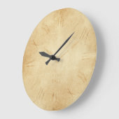 Sepia Clock Face Steampunk Grote Klok (Hoek)