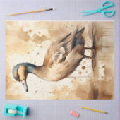 Sepia Duck, Weefselpapier voor Decoupage/Crafts Tissuepapier (Craft)