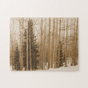 Sepia Forest Maze - 11x14 - 252 stuks Legpuzzel