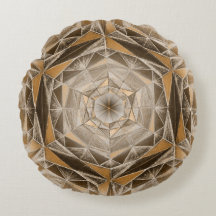 Sepia geometrische mandala