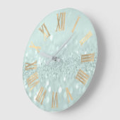 Sepia Gold MInt Metallic Roman Nummers Grote Klok (Hoek)