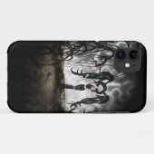 Sepia Gothic Girl Vignette Case-Mate iPhone Case (Achterkant (horizontaal))