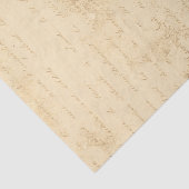 Sepia Handgeschreven brief Tissuepapier (Detail)