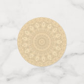 sépia jaune doilies confetti (Petit recto)