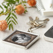 Sepia Lijst Sleutelhanger (Zijkant)