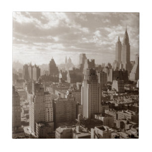 Sepia New York City Tegeltje