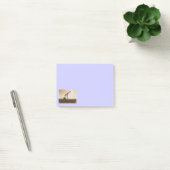 Sepia Oil Well Pumping Unit (cornflower blauw) Post-it® Notes (Kantoor)