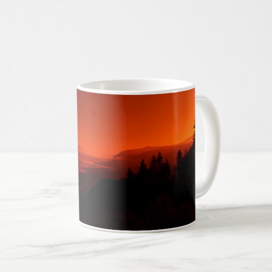 Sepia Panoramic Landcape Mug (Devant droit)