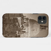 Sepia Paper Effect Venice Grand Canal Case-Mate iPhone Case (Achterkant (horizontaal))