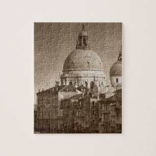 Sepia Paper Effect Venice Grand Canal Legpuzzel