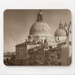 Sepia Paper Effect Venice Grand Canal Muismat