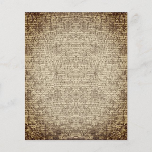  Sepia Scrapbook Papier (Voorkant)