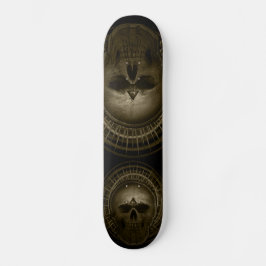 Sepia Skull-skateboard Skateboard