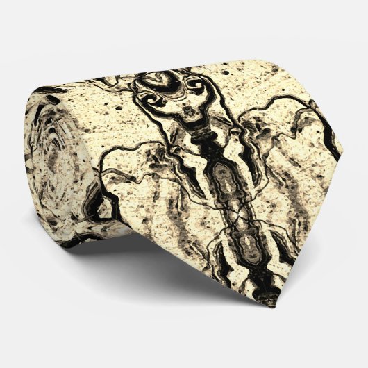 Sepia-stropdas Stropdas (Opgerold)