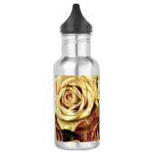 Sepia Tinted Rozen Waterfles (Links)