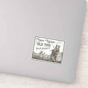 Sepia Toned Sticker