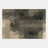 "Sepia Touch" inpakpapier Flat Sheet Set van 3 (Voorkant 2)